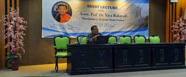 Guest Lecture with Assoc. Prof. Dr. Yaya Rukayadi
