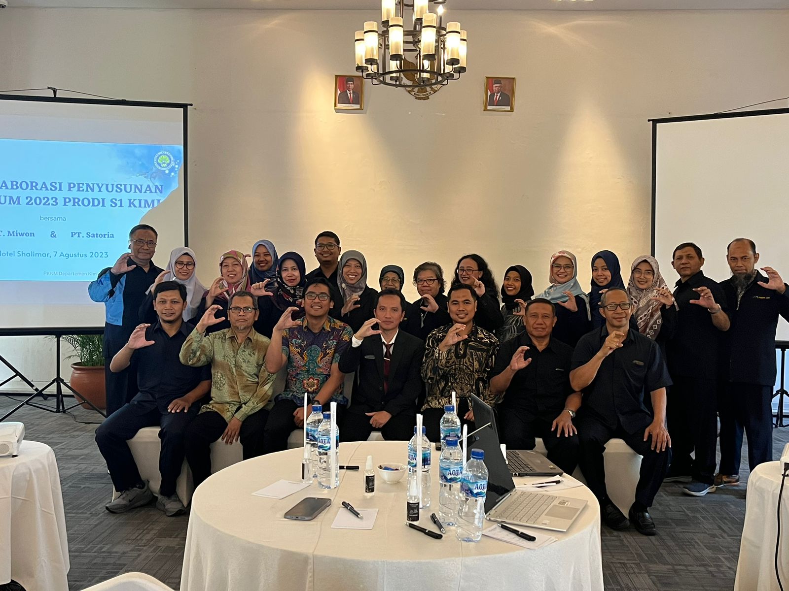 FGD Kolaborasi Penyusunan Kurikulum 2023 Prodi S1 Kimia Bersama  PT. Daesang Ingredients Indonesia (PT Miwon) dan PT Satoria