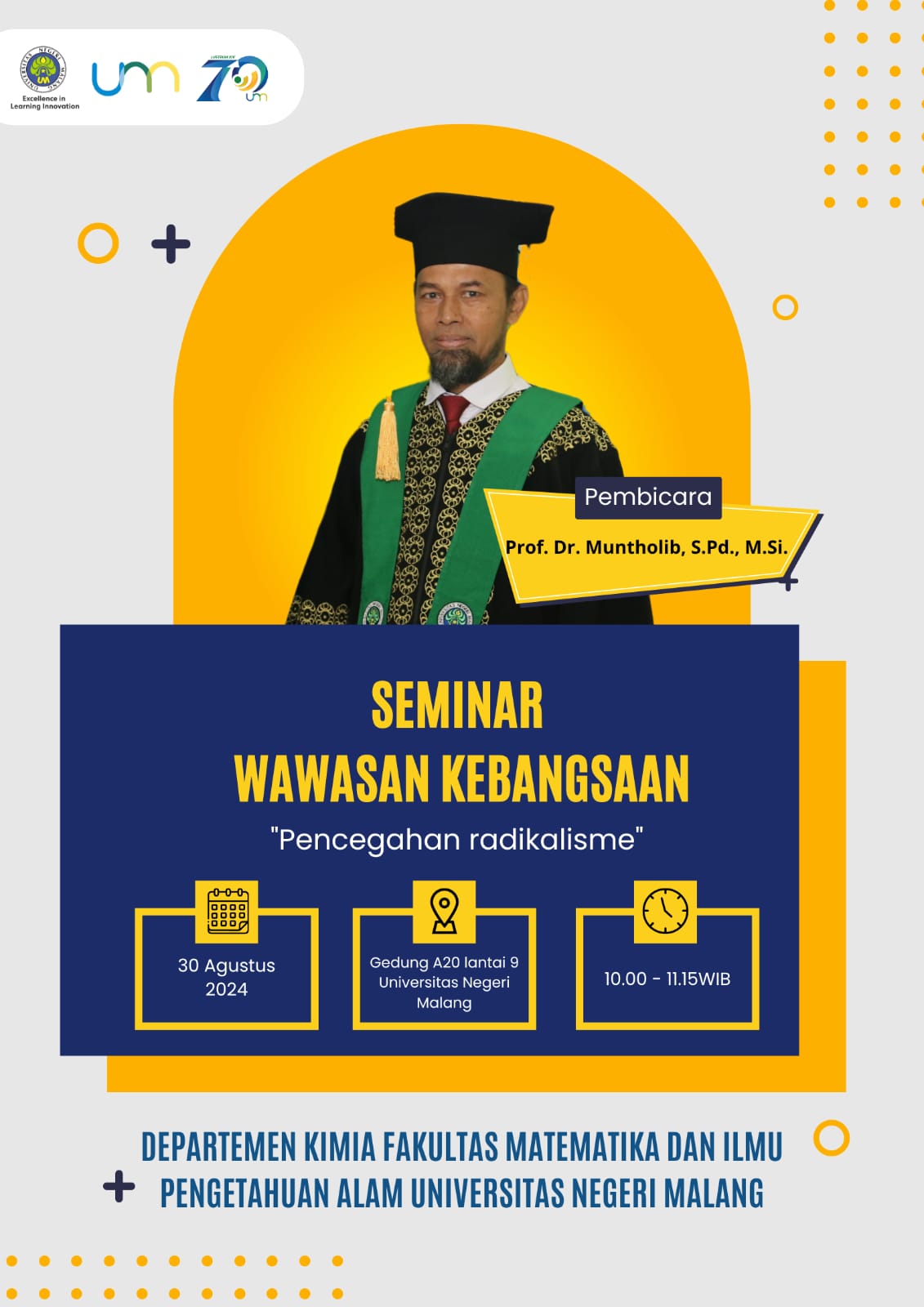 Seminar Wawasan Kebangsaan “Pencegahan Radikalisme”